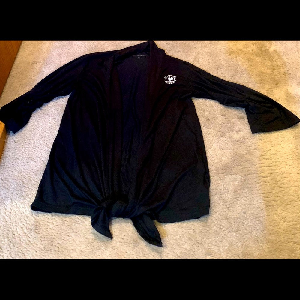 Primrose Schools Staff Uniform Black Tie Cardigan